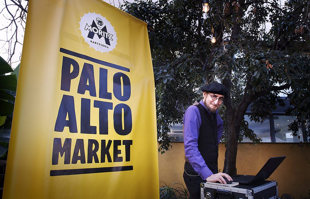 the dj of palo alto market with the official manifest of the market